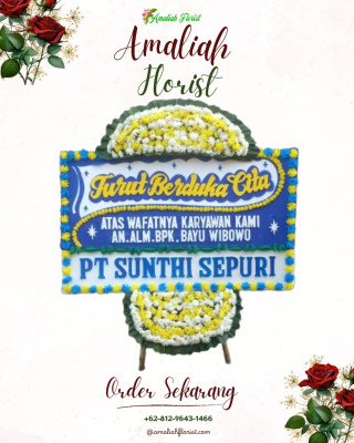 Papan Bunga Duka di Bandar Masilam