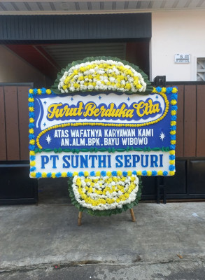 Papan Bunga Duka di Bandar Masilam