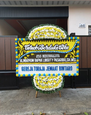 Papan Bunga Duka di Bandar Masilam