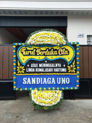 Papan Bunga Duka di Bandar Masilam